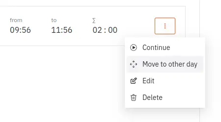 timesheet editing