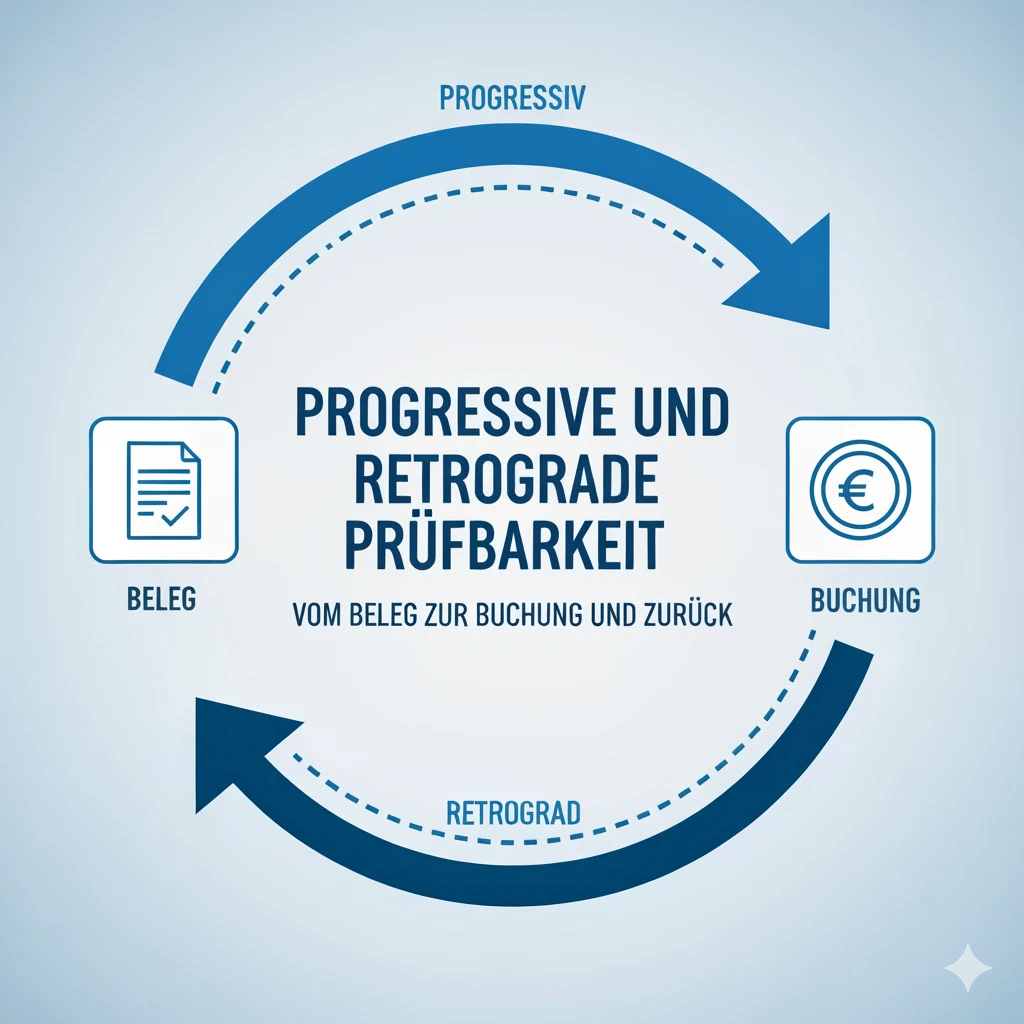 Progressive und retrograde Prüfbarkeit